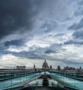 Millennium Bridge and St Pauls Cathedral